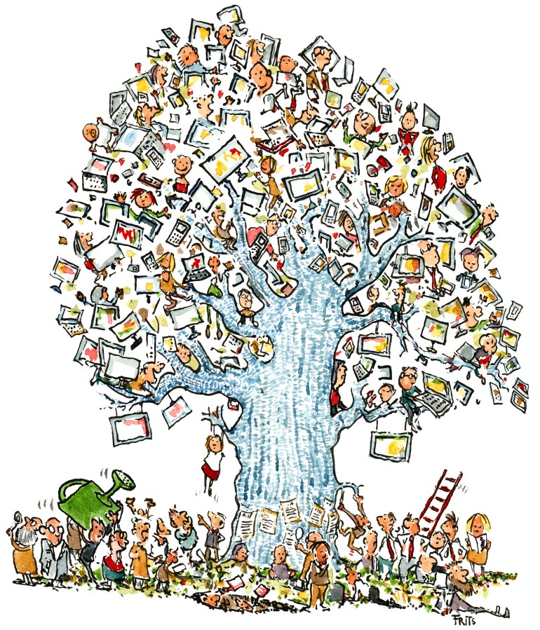 evolution of the virtual tree