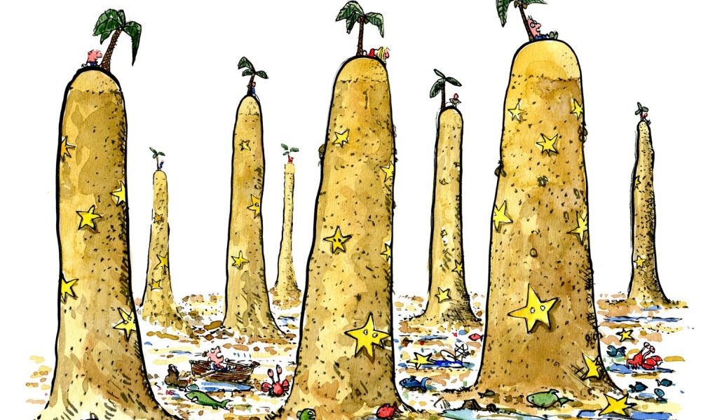 islands without water