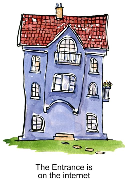 house without a door