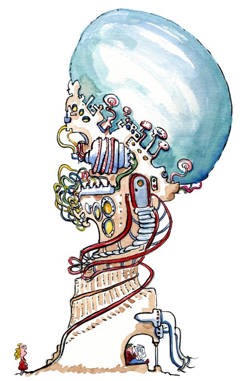 Crystal ball machine