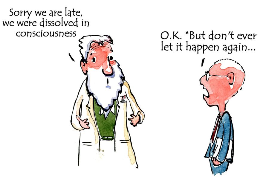 Scientist excused by consciousness