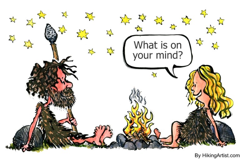 Talking about what we think