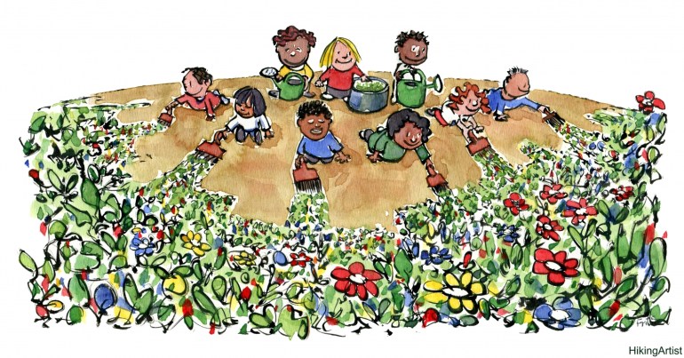 kids-painting-green-growth-plantsFrits-Ahlefeldt