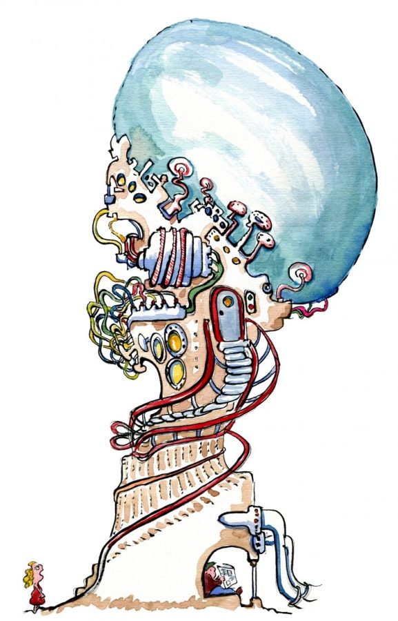 Drawing of a big virtual machine