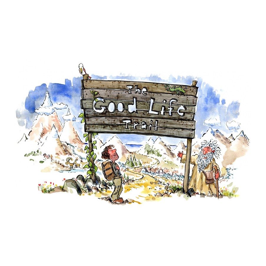 Storytelling card illustration