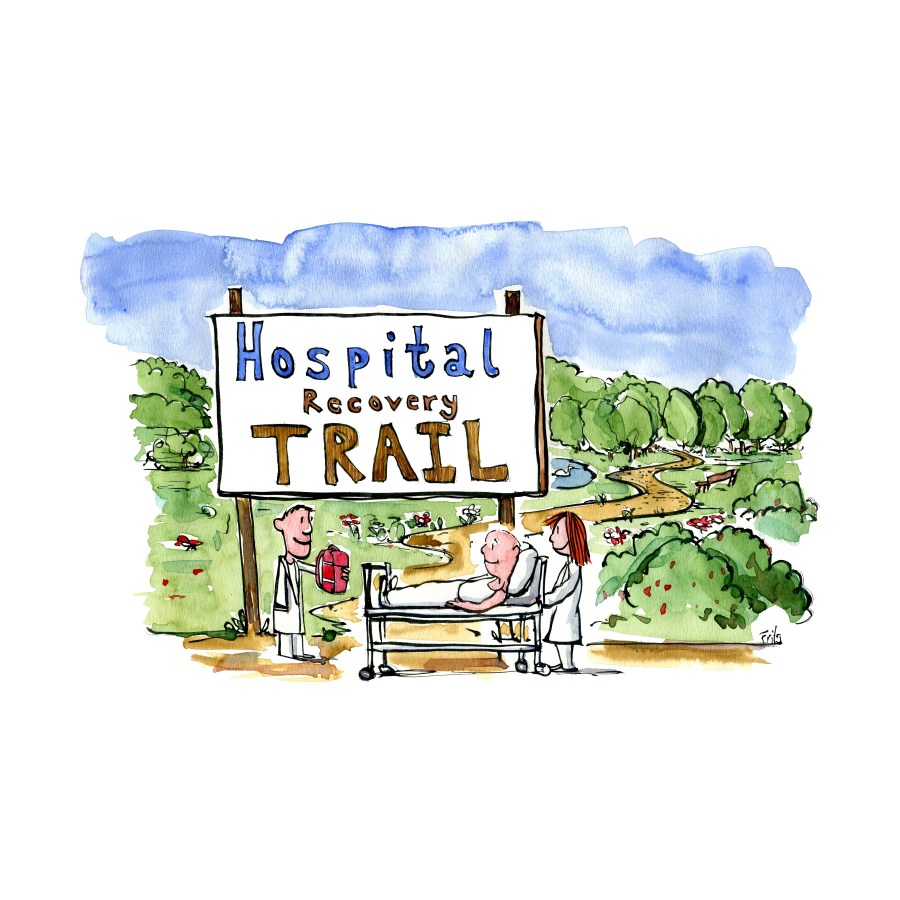 Storytelling card illustration