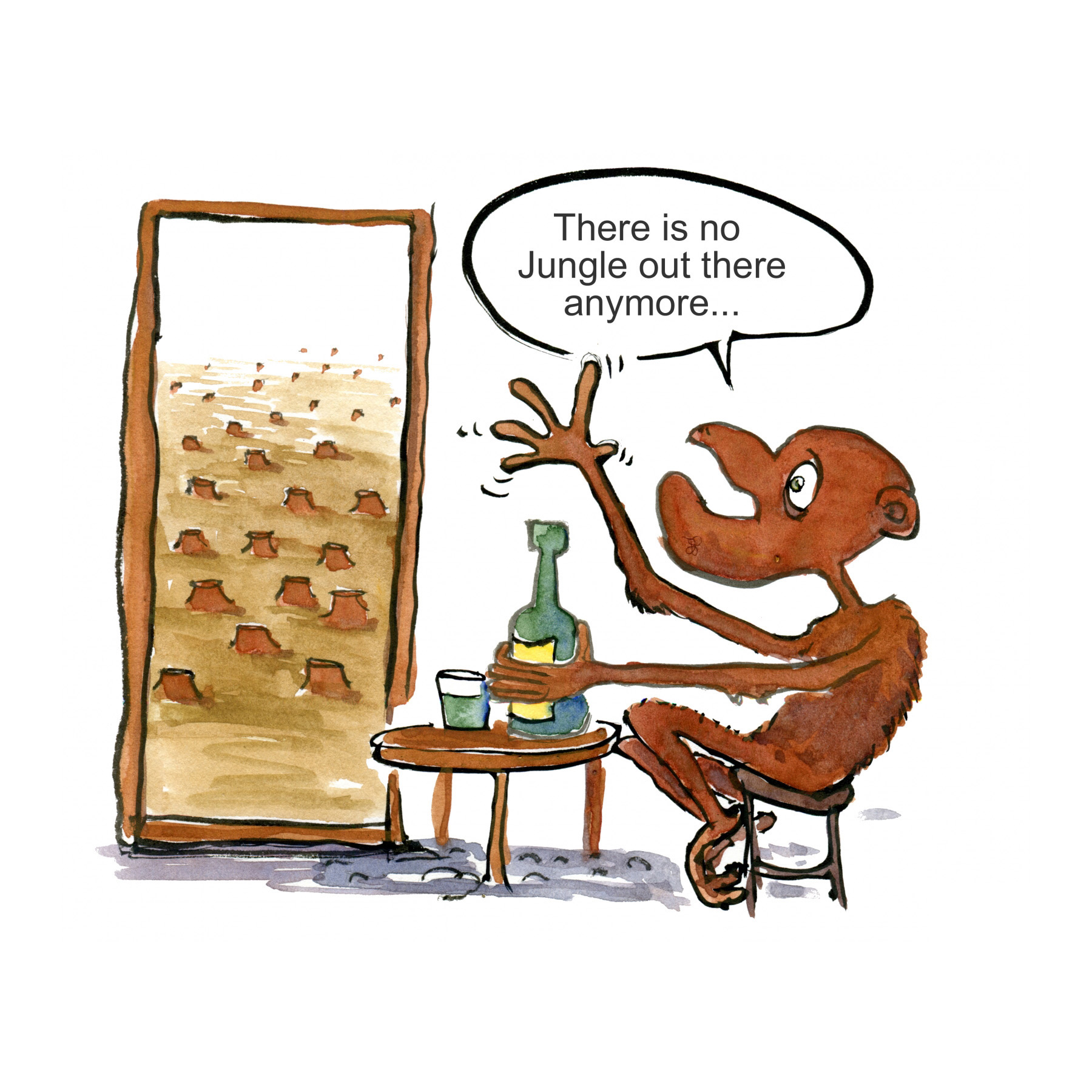 Storytelling card illustration