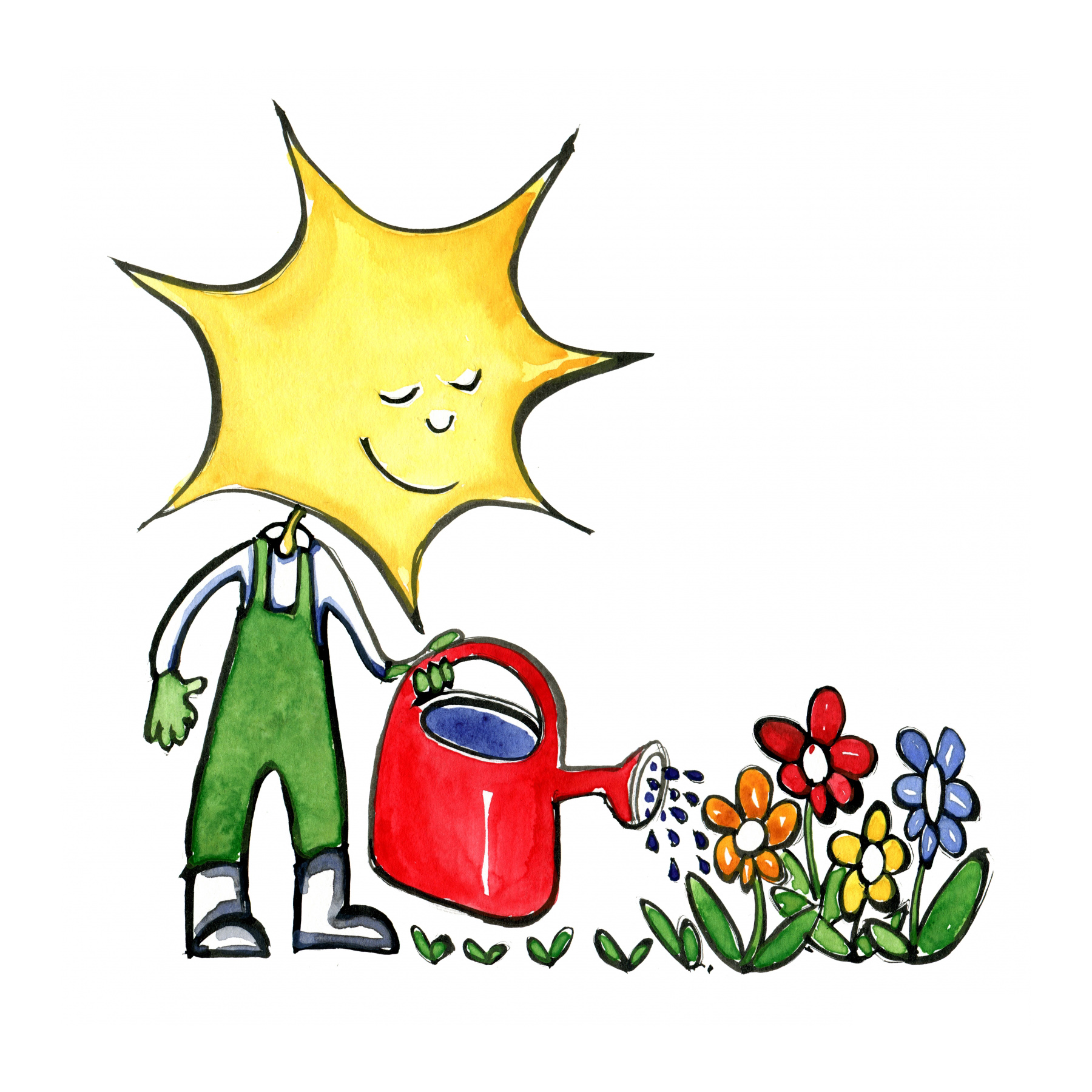 Storytelling card illustration