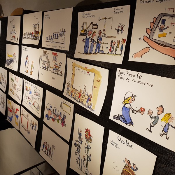 Live drawings from Frits Ahlefeldt