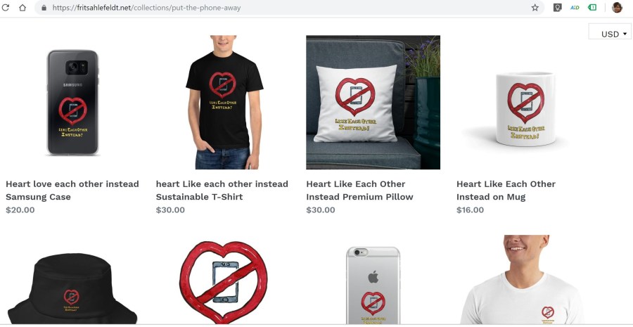 snapshot of put your phone away products